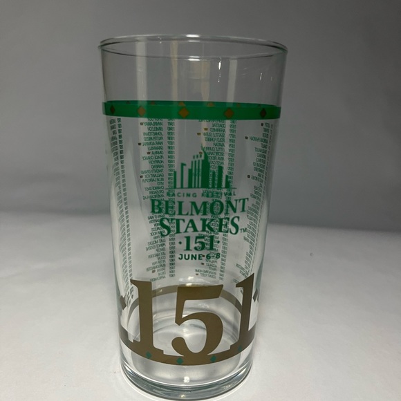 2019 Belmont Stakes Glass - Picture 1 of 2